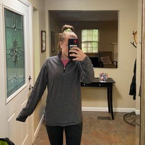 Lululemon grey quarter zip!!